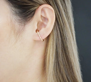 LONG EAR CUFF EARRINGS - MAKKO