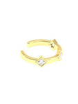 DIAMOND CLUSTER EAR CUFF - MAKKO
