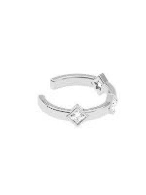 DIAMOND CLUSTER EAR CUFF - MAKKO