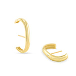 THICK LONG EAR CUFF EARRINGS - MAKKO