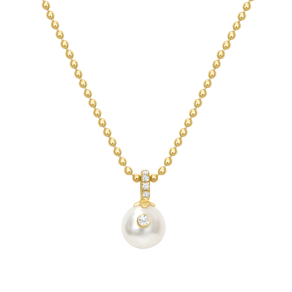 SINGLE PEARL NECKLACE - MAKKO
