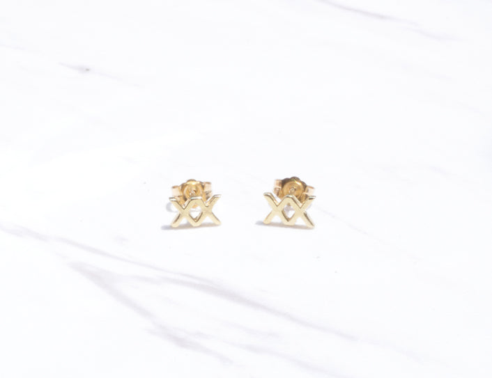 XX STUD EARRINGS - MAKKO