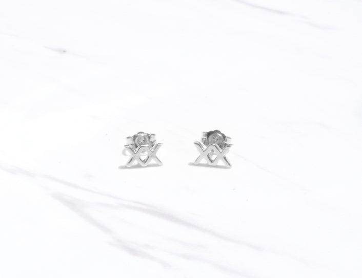 XX STUD EARRINGS - MAKKO