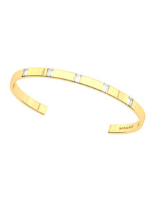 Emerald Diamonds Carré Bangle - MAKKO