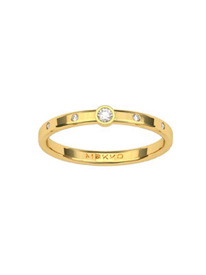 CIRCLE STAR RING - MAKKO