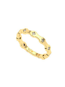 DAZZLE DIAMOND CLUSTER RING - MAKKO
