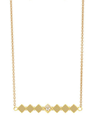 DIAMOND WEAVE NECKLACE - MAKKO