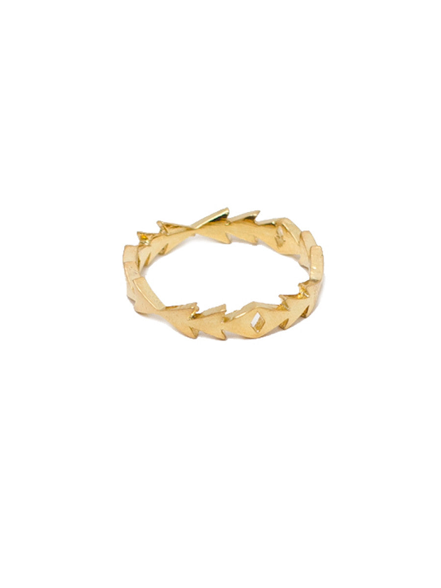 FLOWING ARROW RING - MAKKO