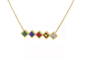 SPECTRUM WEAVE NECKLACE - MAKKO